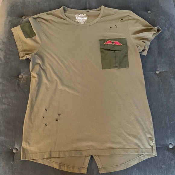American Rag t shirt with pocket - Men’s size XXL - Gently worn - Picture 1 of 8